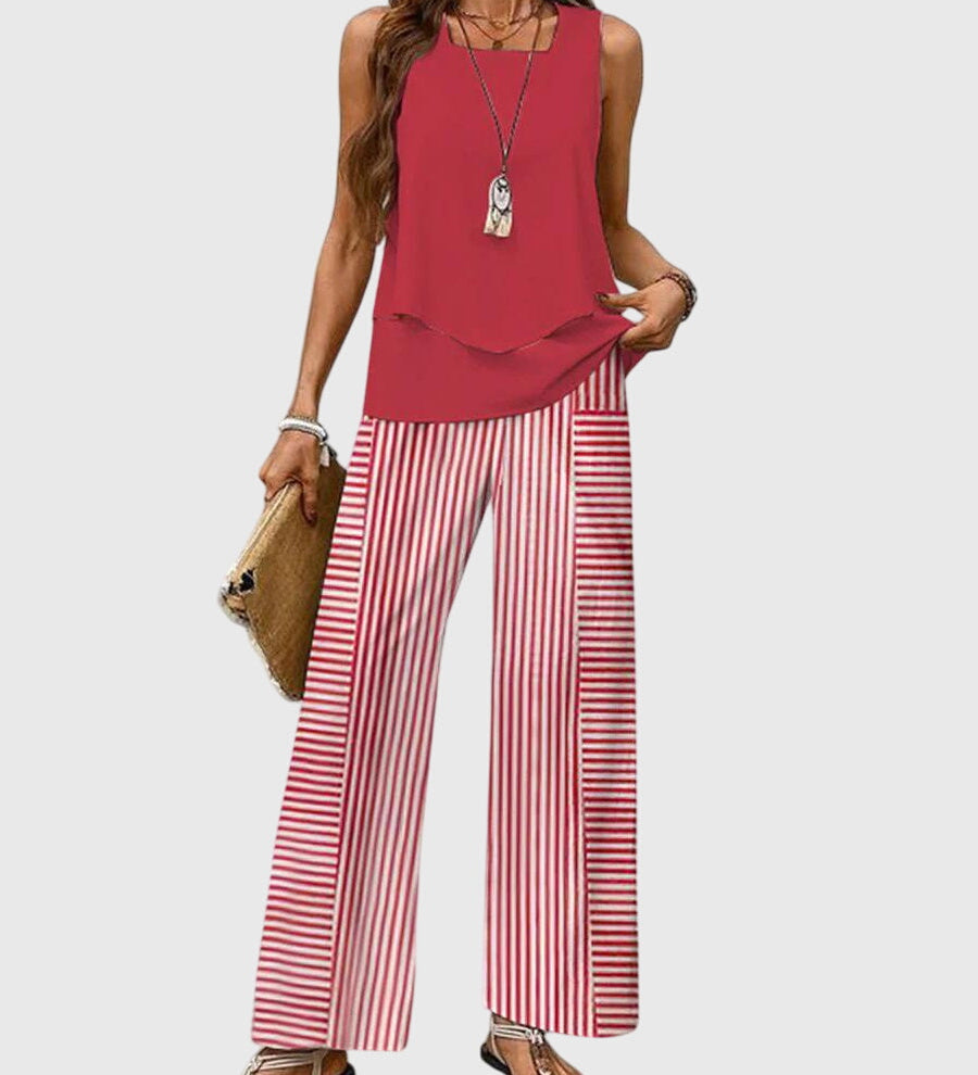 Brenda™ | Conjunto de Dos Piezas Elegante de Verano