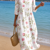Vestido Positano - Estampado Floral