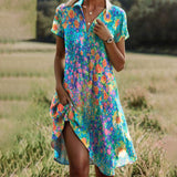 Tansy Vestido Midi de Verano