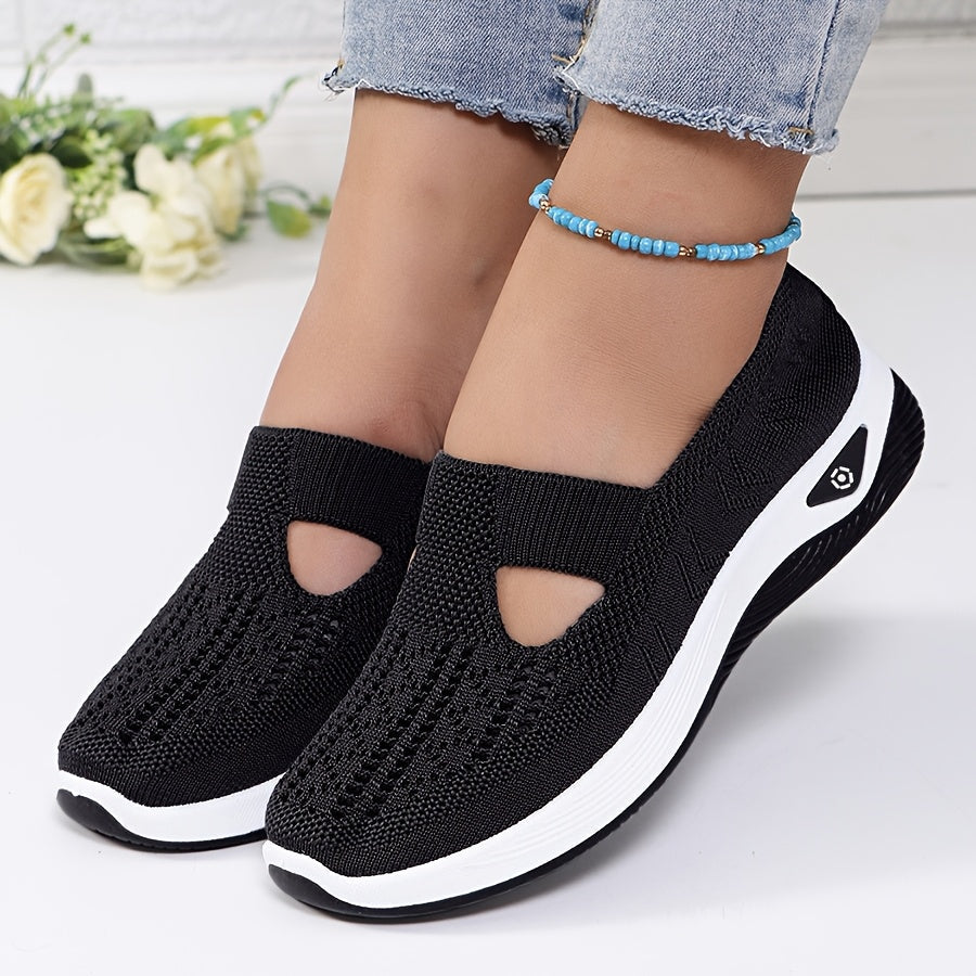 Zapatillas deportivas fáciles de poner, comodidad estable