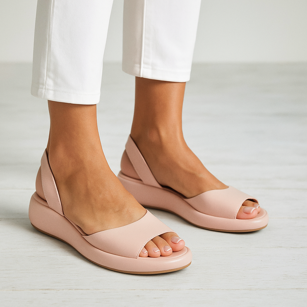Sandalias Elegantes y Cómodas Rosa