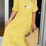 Noémie™ — Vestido midi fluido, elegante y natural