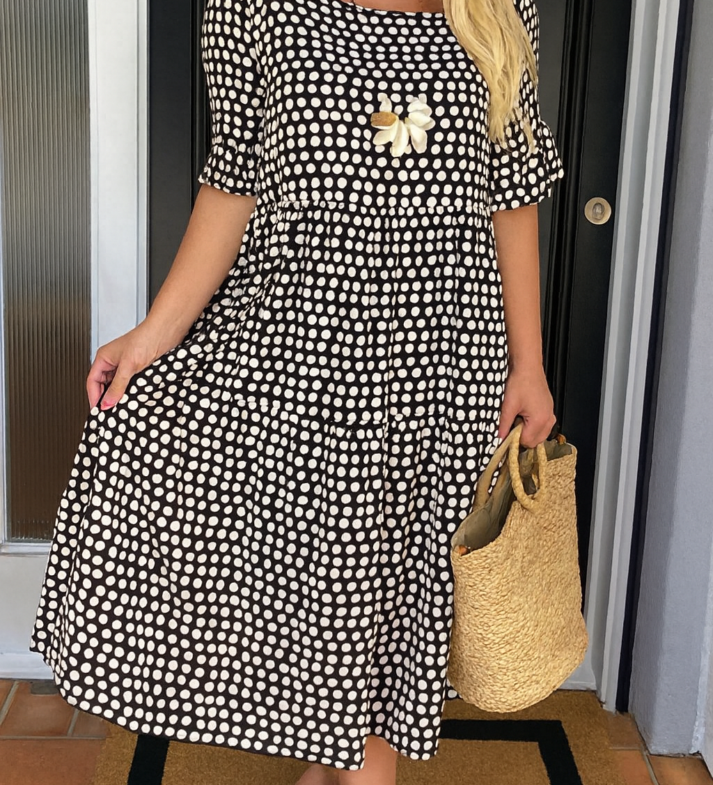 Noémie™ — Vestido midi fluido, elegante y natural