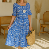 Noémie™ — Vestido midi fluido, elegante y natural