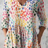 Bernadette | Blusa larga con escote en V