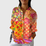 Blusa impresa ligera y colorida