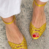 Araceli - Sandalias Trenzadas Elegantes para Verano