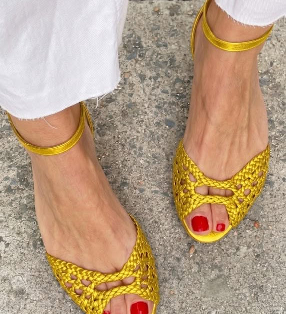 Araceli - Sandalias Trenzadas Elegantes para Verano