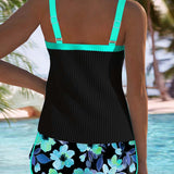 Élise | Tankini de Dos Piezas Elegante