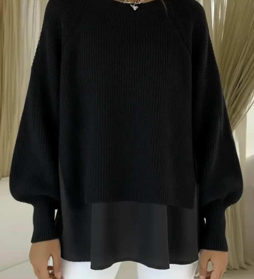 Casilda | Jersey Efecto Dos Piezas