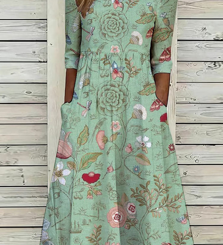 Florence | Vestido Midi Favorecedor que Controla el Vientre