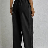 Shania - Pantalones Relaxed con Botones