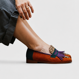 Fallon™ | Mocasín Marrón Leopardo