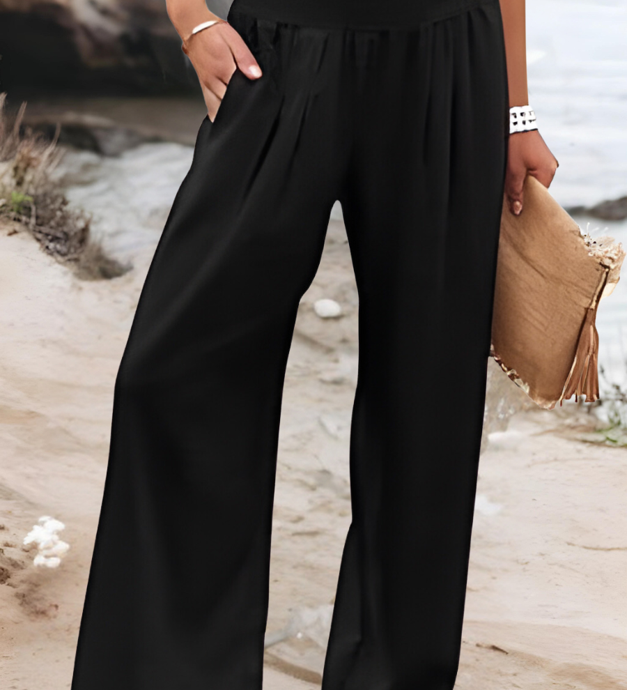 Aileen - Pantalones Anchos de Playa