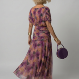 Calen | Vestido Midi Fluido con Hombros al Descubierto
