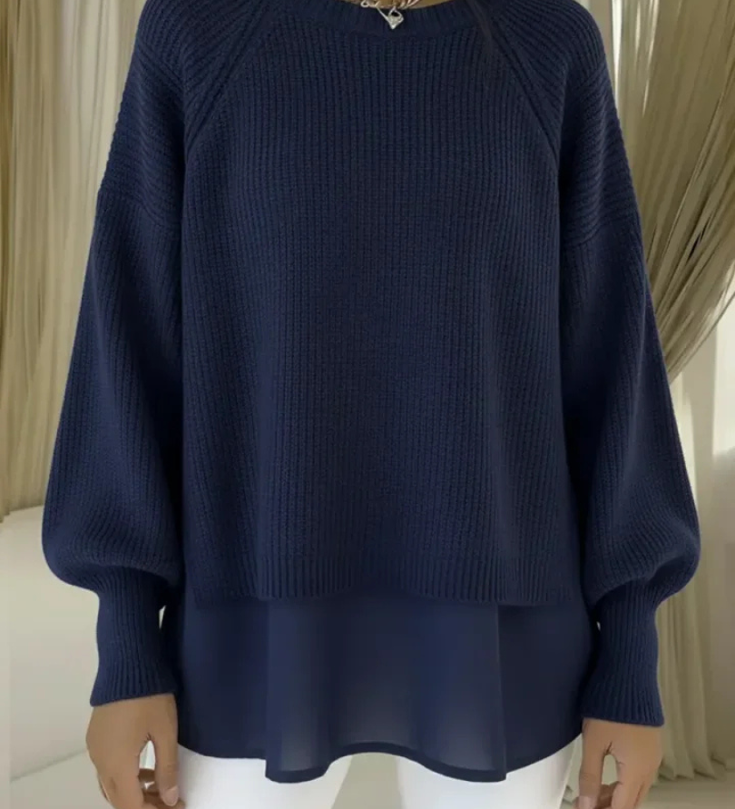 Casilda | Jersey Efecto Dos Piezas
