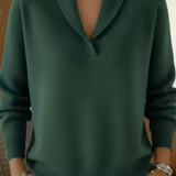 Encarna | Jersey con Cuello de Pico