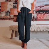 Kaeli – Pantalones Elegantes con Cintura Ajustable