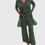 Gabriella™ | Conjunto Vintage Elegante de Dos Piezas