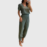 Jennifer™ | Conjunto de Blusa y Pantalón de Tendencia
