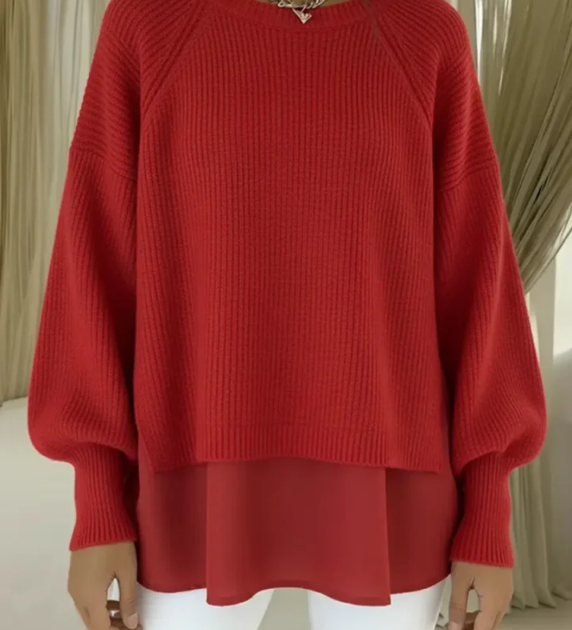 Casilda | Jersey Efecto Dos Piezas