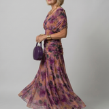 Calen | Vestido Midi Fluido con Hombros al Descubierto