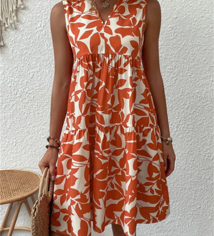 Gloria | Vestido Fluido Floreciente