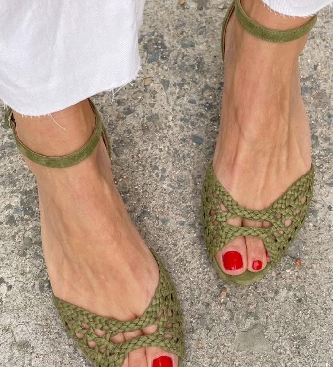 Araceli - Sandalias Trenzadas Elegantes para Verano
