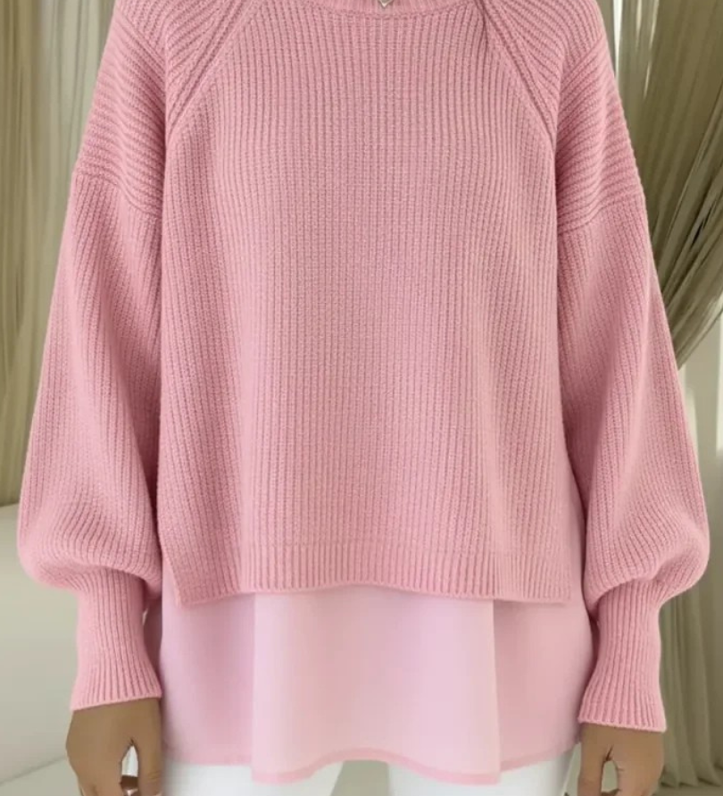 Casilda | Jersey Efecto Dos Piezas
