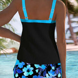 Élise | Tankini de Dos Piezas Elegante