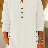 Nieves | Túnica Henley con Botones