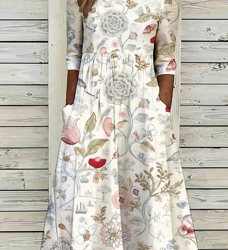 Florence | Vestido Midi Favorecedor que Controla el Vientre