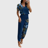 Jennifer™ | Conjunto de Blusa y Pantalón de Tendencia