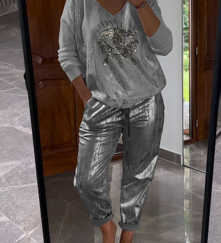Arlise - Conjunto Casual Elegante de Dos Piezas
