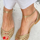 Araceli - Sandalias Trenzadas Elegantes para Verano