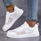 Adriana | Zapatillas de Flor de Encaje