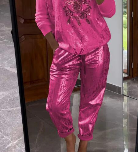 Arlise - Conjunto Casual Elegante de Dos Piezas