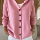 Rocío | Chaqueta de Punto con Capucha