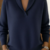 Encarna | Jersey con Cuello de Pico
