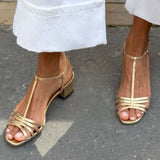 Almudena - Tacones Elegancia para el Día a Día para Verano
