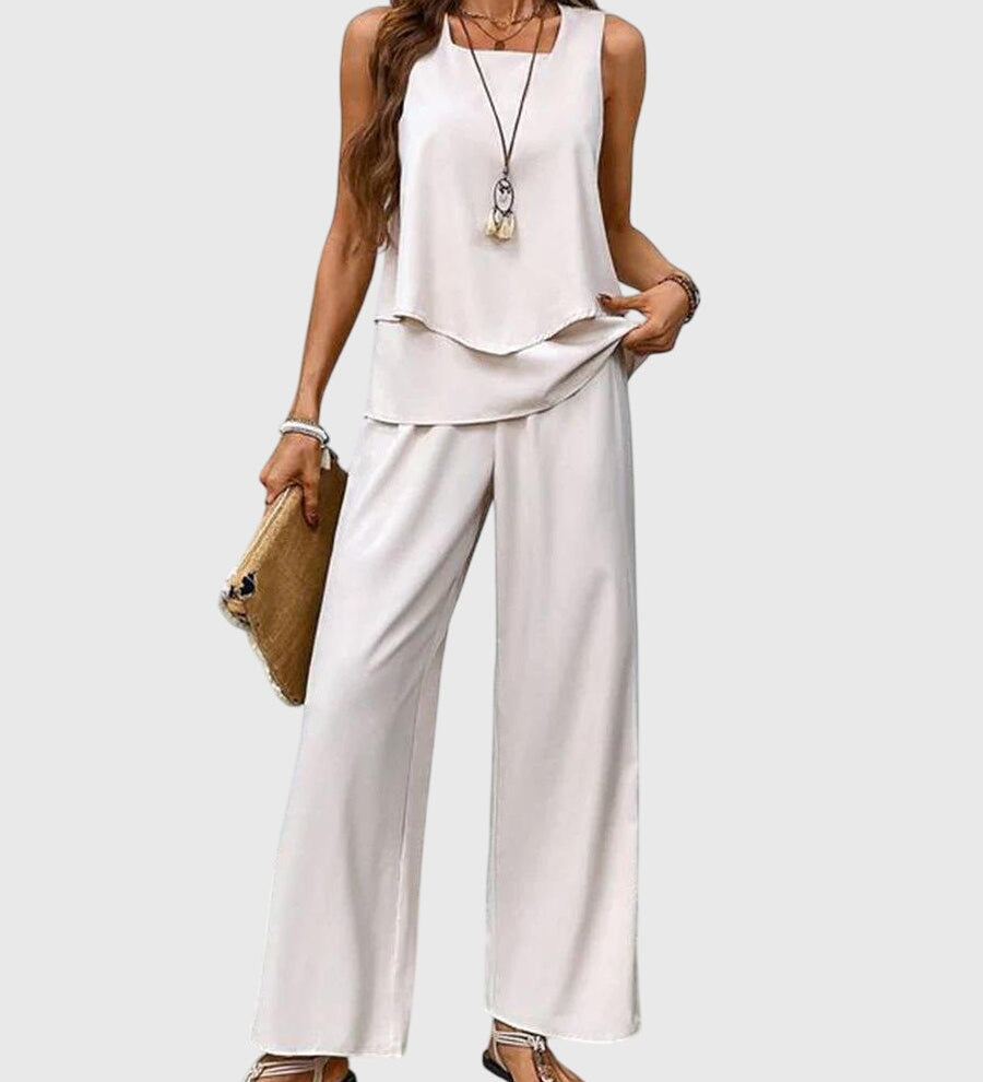 Brenda™ | Conjunto de Dos Piezas Elegante de Verano