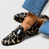 Léonie™ | Mocasín Leopardo