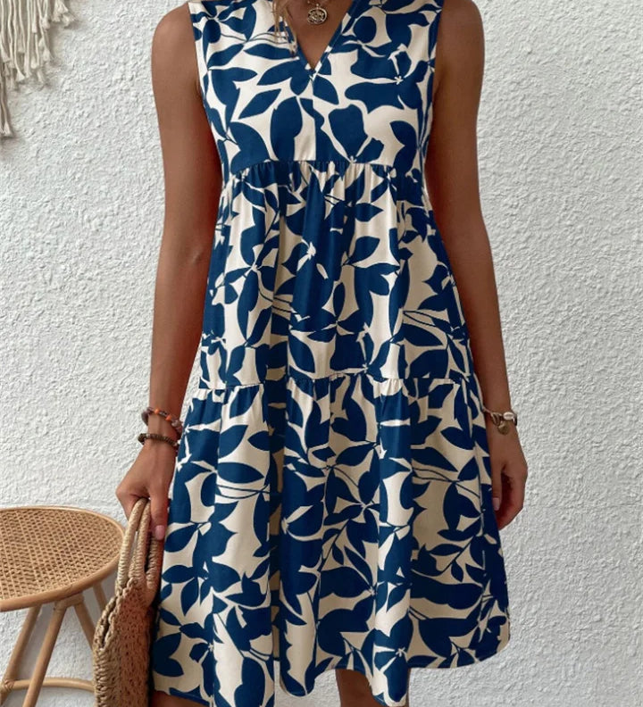 Gloria | Vestido Fluido Floreciente