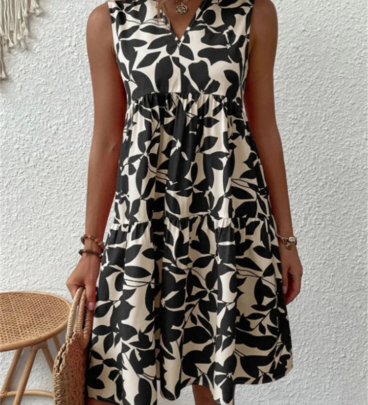 Gloria | Vestido Fluido Floreciente