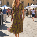 Virel | Vestido Midi Floral Relajado