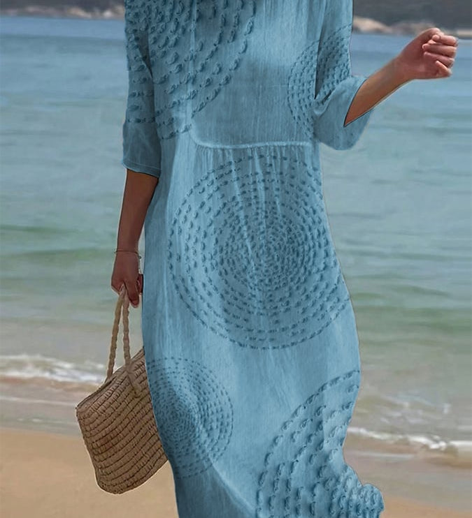 Améliane™ — Vestido midi elegante de detalles delicados