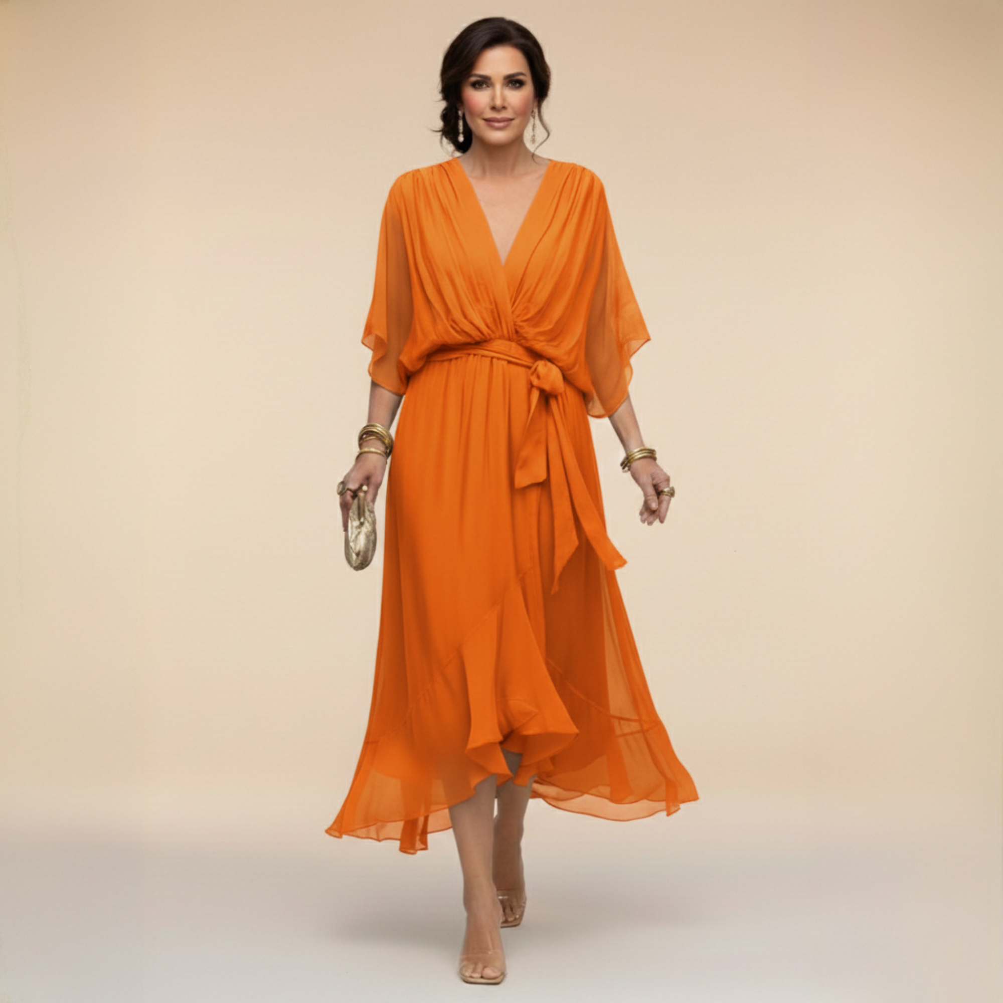 Monica | Vestido de Escote en V