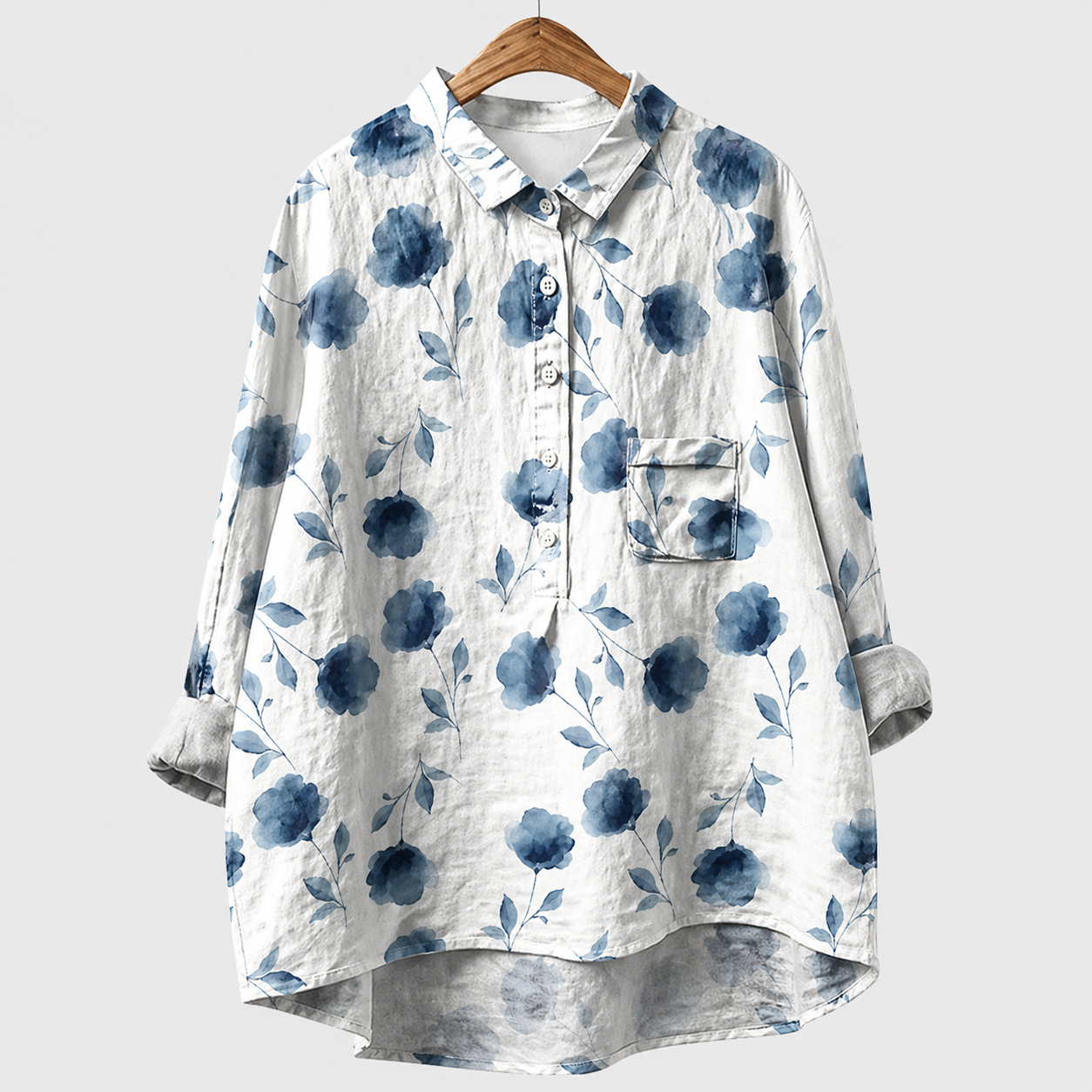 Blusa Comillas - Fresca y Fluida