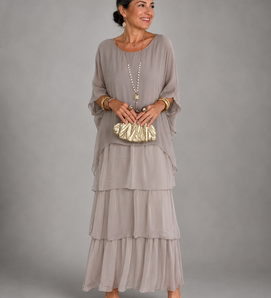 Lara™ | Vestido Maxi Elegante y Fluido