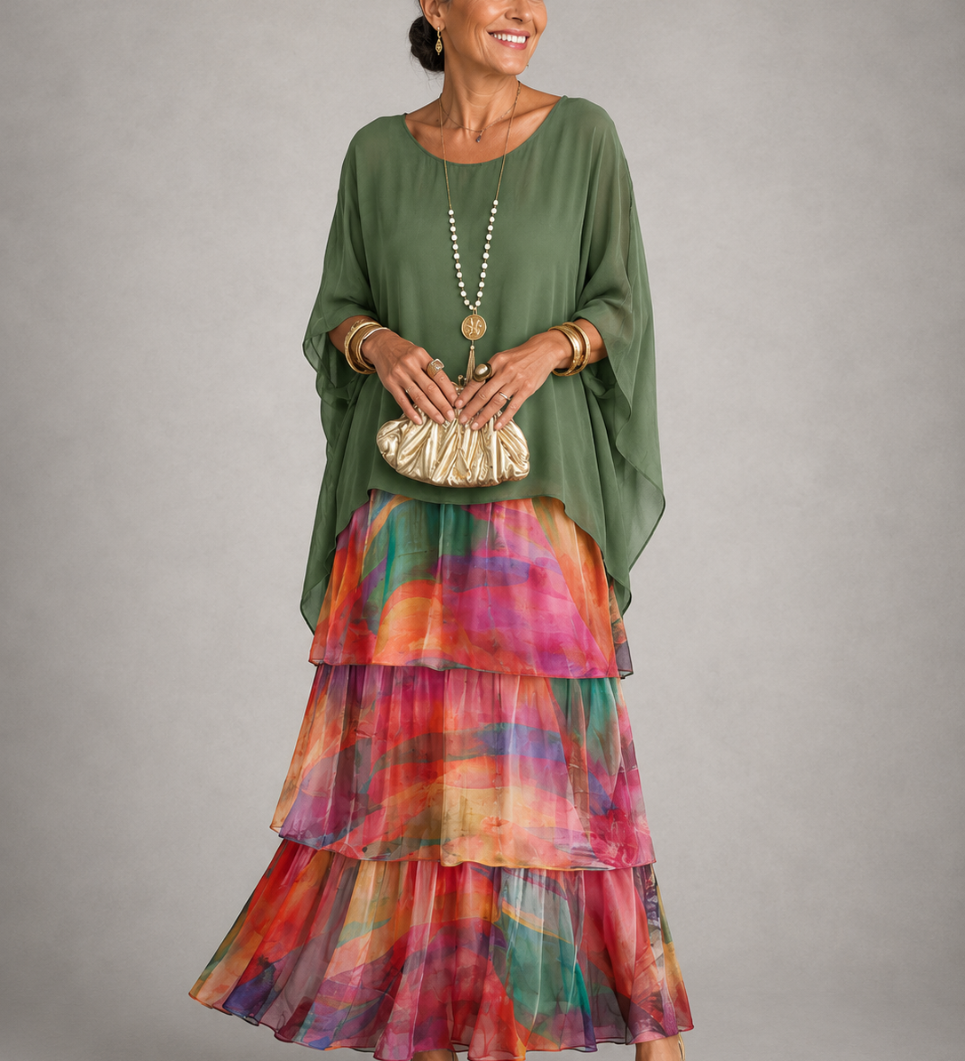 Lara™ | Vestido Maxi Elegante y Fluido